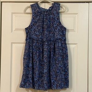 Lucky Brand Blue Floral Dress. EUC